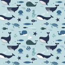 Creatures Of The Sea Fabric - ineedfabric.com