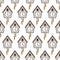 Cuckoo Clock Fabric - White - ineedfabric.com