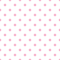 Cupid Pink Dots Fabric - White - ineedfabric.com