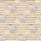 Curious Cat on Striped Fabric - Gold - ineedfabric.com