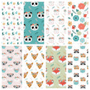 Cute Animals & Florals Fat Eighth Bundle - 8 Pieces - ineedfabric.com