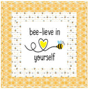 Cute Bee-lieve In Yourself Wall Hanging 42" x 42" - ineedfabric.com