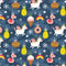 Cute Christmas Ornaments Fabric - Multi - ineedfabric.com