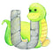 Cute Dinosaur "U" Fabric Panel - ineedfabric.com