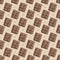Cute Smores Chocolate Fabric - Tan - ineedfabric.com