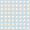Cute Smores Marshmallows Fabric - Blue - ineedfabric.com