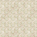 Daisies Bouquet With Font Fabric - Tan - ineedfabric.com