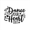 Dance Your Heart Out Fabric Panel - ineedfabric.com