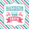 Dashing Through The Snow Fabric Panel - Multi - ineedfabric.com