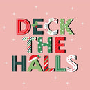 Deck The Halls Christmas Fabric Panel - ineedfabric.com