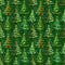Decorated Christmas Tree Fabric - Green - ineedfabric.com
