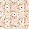 Decorative Peach Romance Striped Fabric - Pink - ineedfabric.com