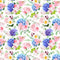 Delicate Carnations Fabric - ineedfabric.com