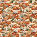 Desert Oasis Pattern 1 Fabric - ineedfabric.com