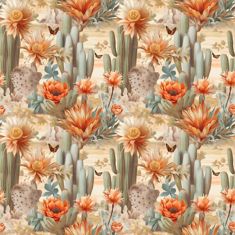 Desert Oasis Pattern 10 Fabric - ineedfabric.com