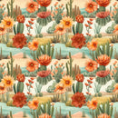 Desert Oasis Pattern 7 Fabric - ineedfabric.com