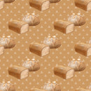 Dessert & Loaf Fabric - Brown - ineedfabric.com