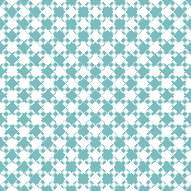 Diagonal Gingham Fabric - Cornflower - ineedfabric.com