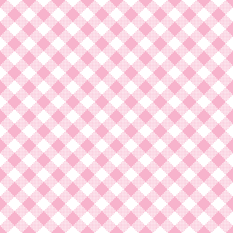 Diagonal Gingham Fabric - Cupid Pink - ineedfabric.com