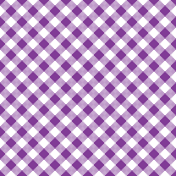 Diagonal Gingham Fabric - Grape - ineedfabric.com
