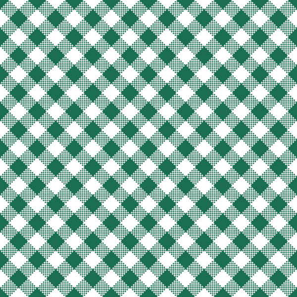 Diagonal Gingham Fabric - Hunter Green - ineedfabric.com
