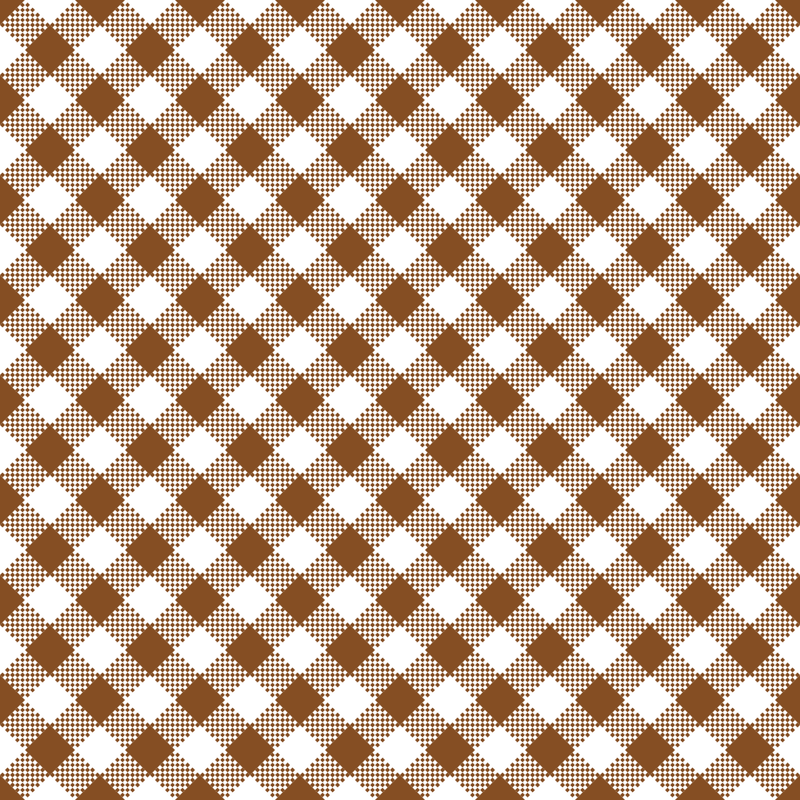 Diagonal Gingham Fabric - Russet - ineedfabric.com