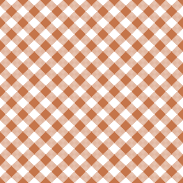 Diagonal Gingham Fabric - Sienna - ineedfabric.com