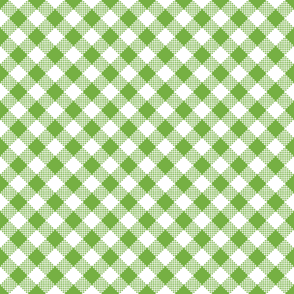 Diagonal Gingham Fabric - Spring Green - ineedfabric.com