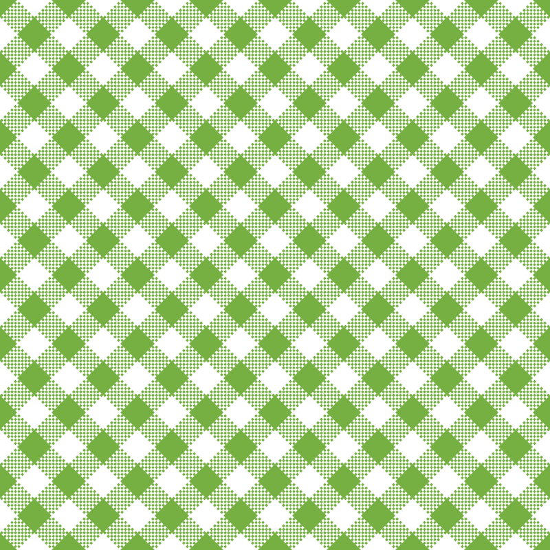 Diagonal Gingham Fabric - Spring Green - ineedfabric.com