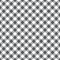 Diagonal Gingham Fabric - Steel Gray - ineedfabric.com