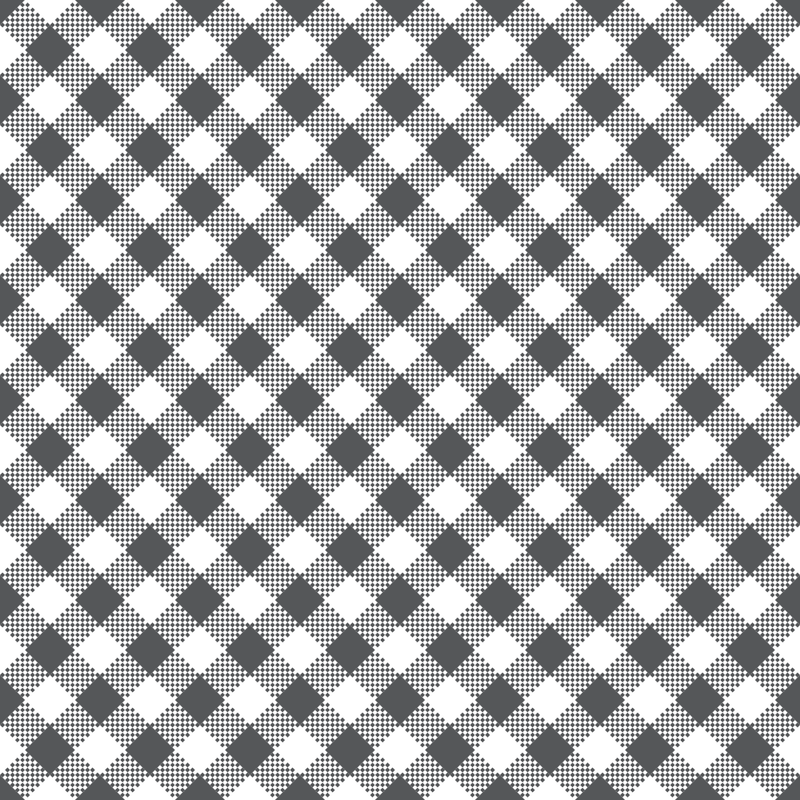Diagonal Gingham Fabric - Steel Gray - ineedfabric.com