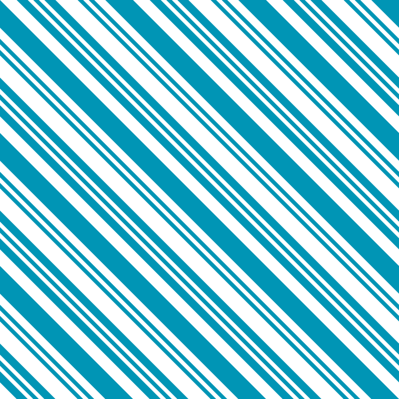 Diagonal Multi Stripe Fabric - Cerulean Blue - ineedfabric.com