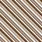 Diagonal Multi Stripe Fabric - Chocolate - ineedfabric.com