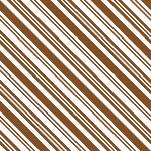 Diagonal Multi Stripe Fabric - Russet - ineedfabric.com