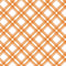 Diagonal Plaid Fabric - Orange - ineedfabric.com