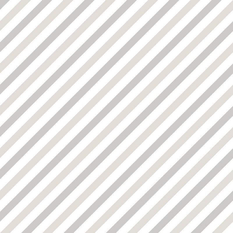 Diagonal Stripe Fabric - Gray/Tan - ineedfabric.com