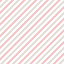 Diagonal Stripe Fabric - Pink/Grey - ineedfabric.com