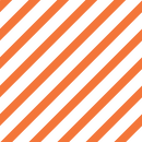 Diagonal Stripe Fabric - Pumpkin - ineedfabric.com