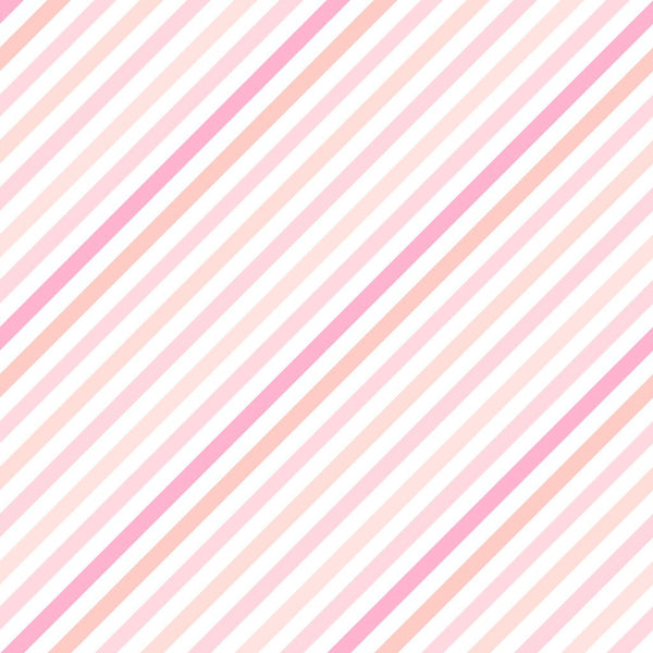 Diagonal Stripe Fabric - Shades of Pink - ineedfabric.com