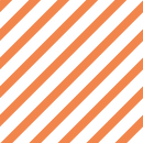 Diagonal Stripe Fabric - Soft Orange - ineedfabric.com