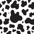 Digitally Printed Black & White Cow Spot Fabric - ineedfabric.com