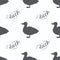 Digitally Printed Duck Script Fabric - ineedfabric.com