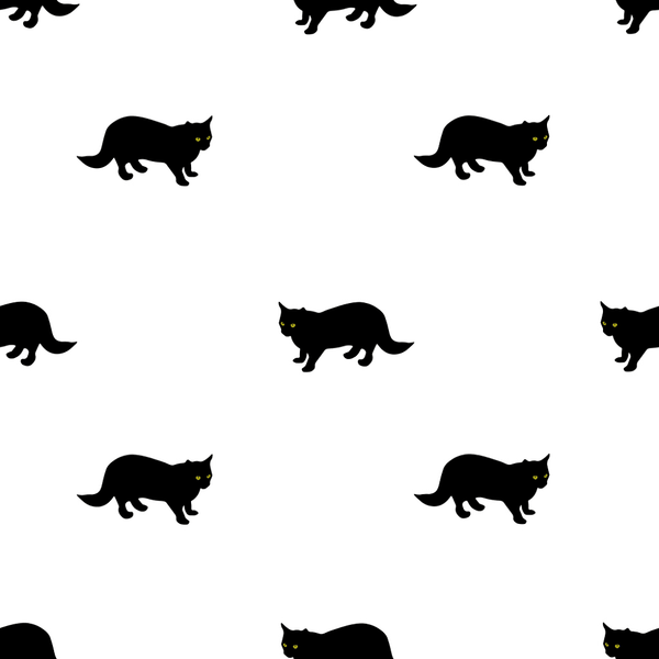 Digitally Printed Fluffy Cats Fabric - ineedfabric.com