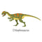 Dilophosaurus Dinosaur Fabric Panel - ineedfabric.com