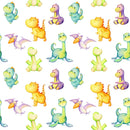 Dinosaurs Fabric - Multi - ineedfabric.com