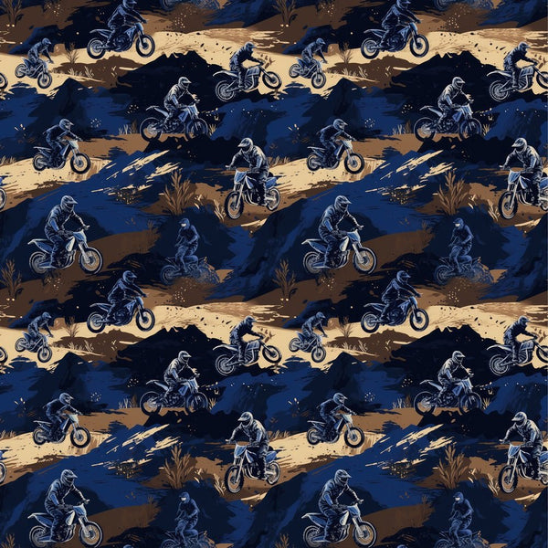 Dirt Bike Racing Fabric - ineedfabric.com