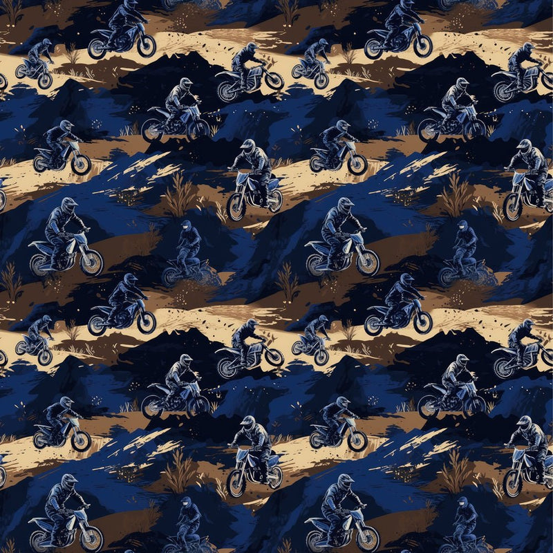 Dirt Bike Racing Fabric - ineedfabric.com