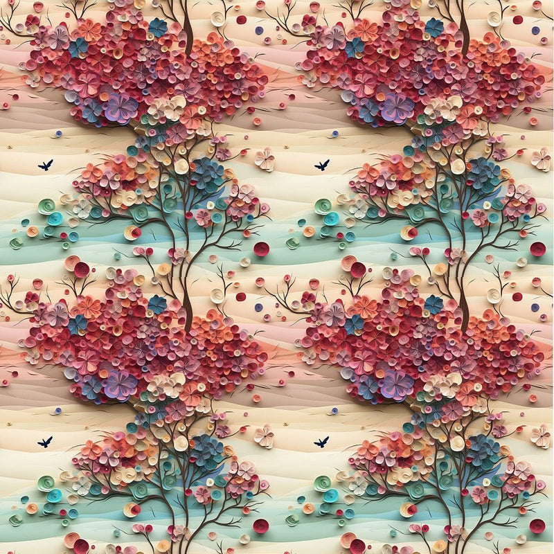 Dreamland Forest Pattern 1 Fabric - ineedfabric.com