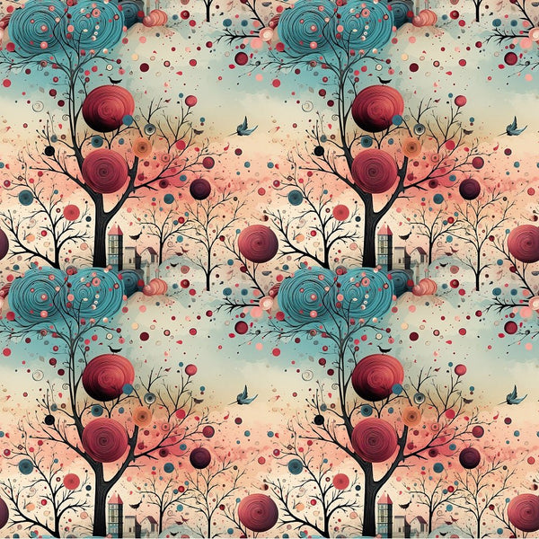 Dreamland Forest Pattern 6 Fabric - ineedfabric.com