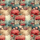 Dreamland Forest Pattern 7 Fabric - ineedfabric.com